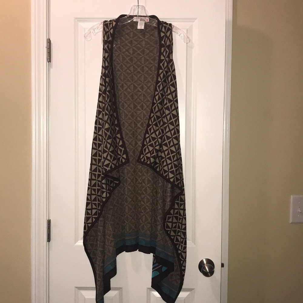Long line Vest